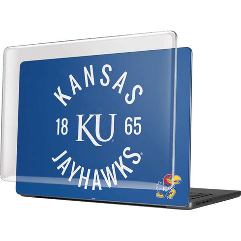 University of Kansas Jayhawks KY 1865 MacBook Pro 14in (2021-24) Case plus Skin